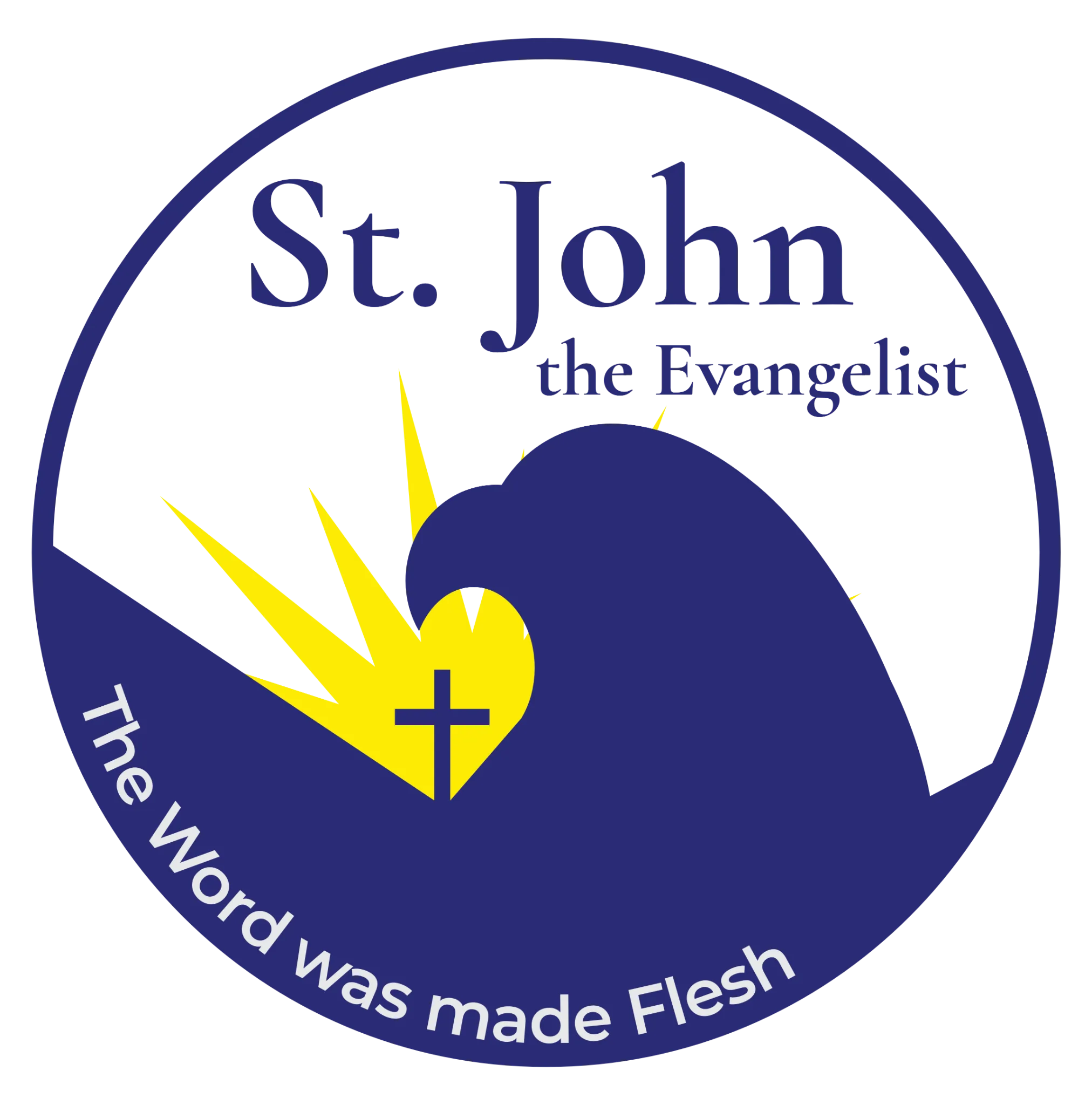 St. John the Evangelist parish logo